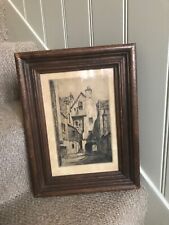 Antique etching bakehouse for sale  LEAMINGTON SPA