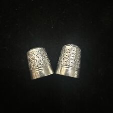 Two vintage thimbles for sale  AYLESBURY