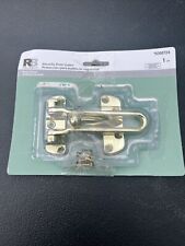 Gate House Security Door Guard Lock Brass Finish 0308724 NIP for sale  Shipping to South Africa