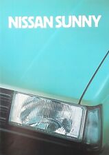 Nissan sunny brochure gebraucht kaufen  Stuttgart