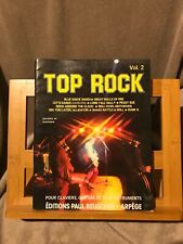 Top Rock Volume 2 ligne mélodique accords éditions Paul Beuscher d'occasion  Rennes