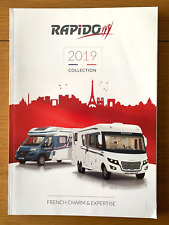 Rapido motorhomes brochure for sale  WIMBORNE