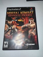 Videogame Mortal Kombat Shaolin Monks Sony Playstation 2 PS2 comprar usado  Enviando para Brazil