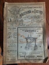 Macchina cucire 1911 usato  Italia