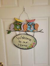 Owls welcome home for sale  Troy