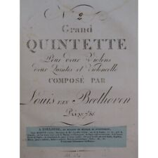 Beethoven trios quatuors d'occasion  Blois