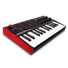 AKAI Professional MPK Mini MK3 25 przycisków USB MIDI Keyboard Czerwony Oryginalne opakowanie Brakuje BARDZO DOBRY na sprzedaż  Wysyłka do Poland