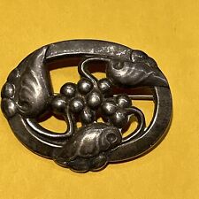 amber brooch georg jensen used for sale for sale  Quincy