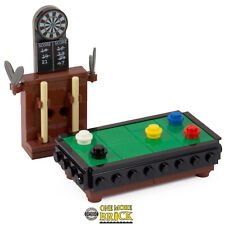 Pool Table & Darts Board | Snooker Bar Pub | All parts LEGO for sale  Shipping to South Africa
