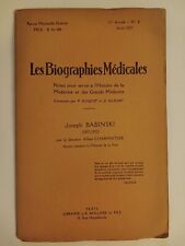 Biographies médicales 11è d'occasion  Paris V
