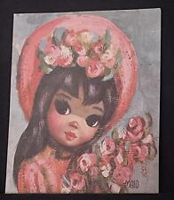 Vintage Jean Maio Big Eyes Litho “Easter Bonnet Pink” #800 comprar usado  Enviando para Brazil