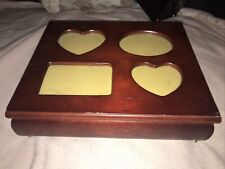 Wooden heart photo for sale  ST. NEOTS