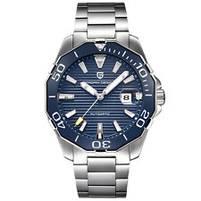 Relógio masculino clássico design Pagani 43 mm data mecânica automática aço inoxidável comprar usado  Enviando para Brazil