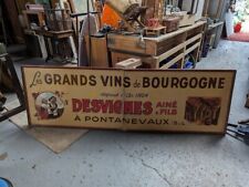 Enseigne viticole ancienne d'occasion  Levallois-Perret