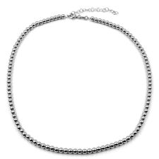 Collana sfere argento usato  Cardito