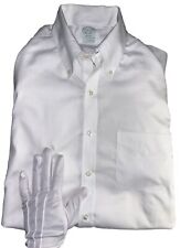 Camisa polo masculina Brooks Brothers branca Milano ORIGINAL algodão supima tamanho grande comprar usado  Enviando para Brazil