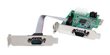 Startech.com 2 Port PCIe RS-232 Serial Card Low Profile PEX2S952LP 16950 UART for sale  Shipping to South Africa