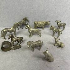 Vintage metal animals for sale  UK