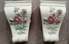 Pair vintage shabby for sale  Shipping to Ireland