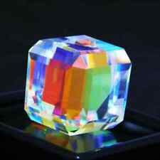110+ Ct Natural Mystic Topaz Rainbow Color Cube  Cut Certified Gemstone for sale  Shipping to South Africa