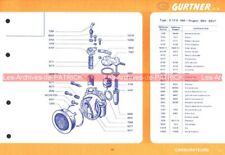 Fiche carburateur gurtner d'occasion  Cherbourg-Octeville-