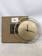 LW Collection Zegar ścienny Danial Gold 60cm - Duży przemysłowy zegar ścienny Metal na sprzedaż  PL