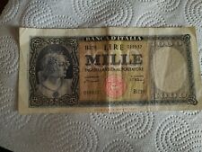 Mille lire 1947 usato  Ghemme