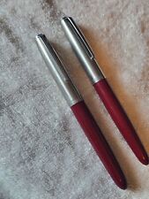 Vintage Parker 21 1950's par de canetas-tinteiro, marrom, preço mais baixo! comprar usado  Enviando para Brazil