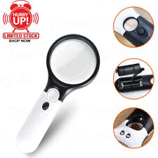 Magnifying glass 45x for sale  LUTON