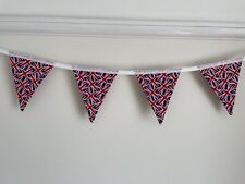 Homemade fabric bunting for sale  NEWPORT