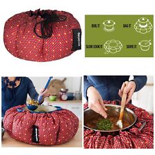 WONDERBAG Portable Non Electric Slow Cooker Bag Insulated Eco Friendly LARGE Red for sale  Shipping to South Africa