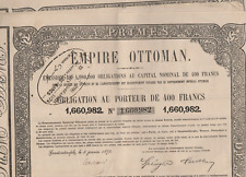 Empire ottoman obligation d'occasion  Saint-Pierre-de-Bailleul