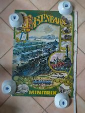 Minitrix eisenbahn poster gebraucht kaufen  München