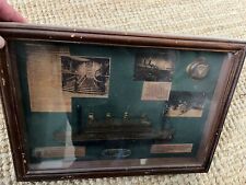 Titanic framed memorabilia for sale  Shipping to Ireland