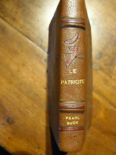 Patriote.pearl buck.1940.stock d'occasion  Sigy-en-Bray