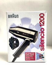 Braun silencio 1200 for sale  WELWYN GARDEN CITY