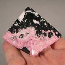 Ponto de pedra preciosa polida pirâmide rodonita rosa 2,2" - Peru comprar usado  Enviando para Brazil