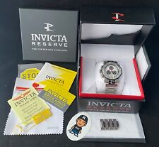 INVICTA RELÓGIO RESERVA 6129 AÇO INOXIDÁVEL EDIÇÃO LIMITADA QUARTZO SUÍÇO RARO comprar usado  Enviando para Brazil