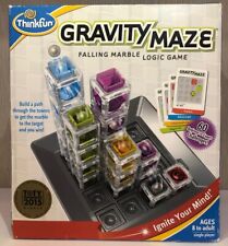 ThinkFun Gravity Maze jogo de lógica de corrida de mármore brinquedo STEM para meninos meninas de 8 anos ou mais, usado comprar usado  Enviando para Brazil