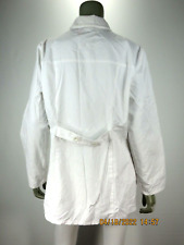 Jaqueta casaco de laboratório DICKIES TAMANHO L algodão/poliéster feminina branca grossa 4 botões esfrega comprar usado  Enviando para Brazil