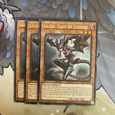 3x Lilith, Lady Of Lament - TAMA-EN049 - Rare - 1st NM for sale  Canada