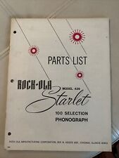 Rock ola parts for sale  Jackson