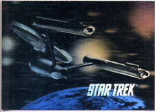 STAR TREK 🙂 3D TARJETA HOLOGRÁFICA STARSHIP ENTERPRISE 1991 segunda mano  Embacar hacia Argentina