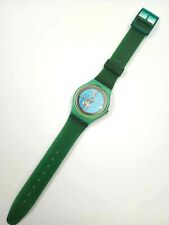 Usado, Reloj Swatch GL400 Pago Pago 1986 vintage todo verde hecho en Suiza segunda mano  Embacar hacia Argentina