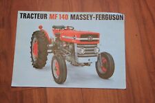 Catalogue brochure " Massey-Ferguson " MF 140 ( 4 pages ) d'occasion  Troarn