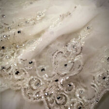 Sequins crystal bridal for sale  Shipping to Ireland