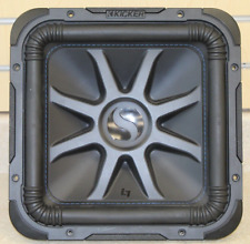 Subwoofer cuadrado KICKER Solo-Baric L7S12 12" 2 ohmios *usado* ENVÍO GRATUITO segunda mano  Embacar hacia Mexico