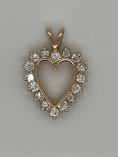 14kyg diamond heart for sale  Uniontown