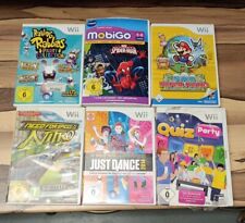 Nintendo Wii Spiele Quiz Party, Just Dance, Raving Rabbids, MobiGo, Nitro. comprar usado  Enviando para Brazil