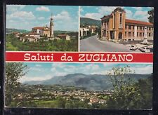 Cartolina saluti zugliano usato  Italia